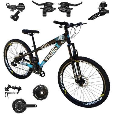 Imagem de Bicicleta Vikingx Tuff 25 Cambios Shimano e Trocadores Shimano 24 Velo
