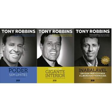 Imagem de KIT 3 LIVROS TONY ROBBINS Poder sem limites + Desperte o seu gigante i