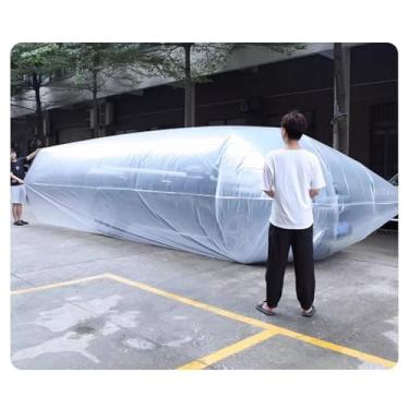 Imagem de Capa De Carro Totalmente Fechada E Multifuncional, À Prova D'água E Resistente A Intempéries, Capa De Bolha Para Carros Grandes E Pequenos, SUVs, MPVs(5x9m/16.4x29.5ft)