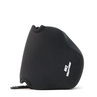 Imagem de MegaGear Bolsa para câmera de neoprene "Ultra Leve" com mosquetão para câmeras digitais Canon PowerShot SX540 HS, SX530 HS, Canon PowerShot SX420 IS, SX410 IS (preto) - MG505