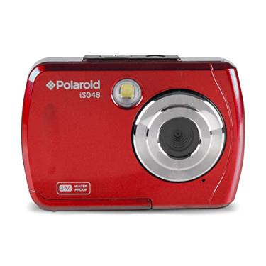 Imagem de Polaroid Câmera digital IS048 - Câmera de ação portátil digital portátil pequena e leve à prova d'água de 16 MP (vermelha)