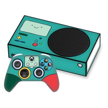 Imagem de Head Case Designs Officially Licensed Adventure Time BMO Graphics Vinyl Sticker Gaming Skin Decal Cover Compatible With Xbox Series S Console and Controller Bundle