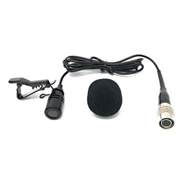 Imagem de Microfone de lapela omnidirecional preto com clipe de gravata para Audio-Technica