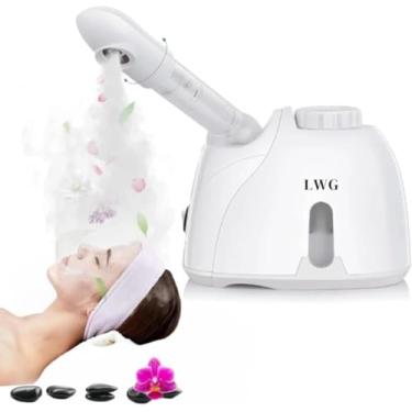 Imagem de VAPORIZADOR FACIAL de ROSTO PORTÁTIL LIMPEZA de PELE PROFUNDA VAPOR QUENTE HIDRATAÇÃO FACIAL REMOVEDOR de CRAVOS SPA em CASA CUIDADOS com a PELE