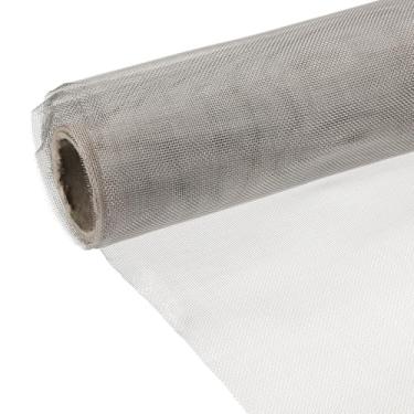 Imagem de PATIKIL Malha de arame 30 15,7" x 47,2" (120 x 40 cm) Folha de tela de filtro de aço inoxidável 304 para partículas finas de pó de filtragem de máquinas industriais, furo de 0,1 mm