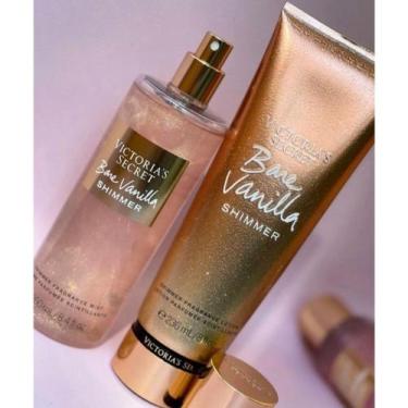 Imagem de Kit Hidratante Corporal + Body Splash Bare Vanilla Shimmer Victoria Se
