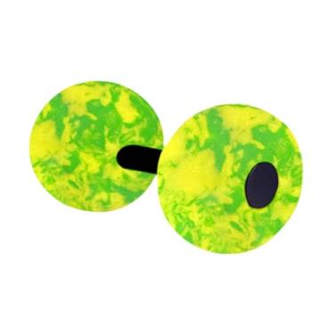 Imagem de YIJU Exercícios aquáticos, halteres, halteres, piscina, fitness, águas, equipamentos aeróbicos, Amarelo E Verde