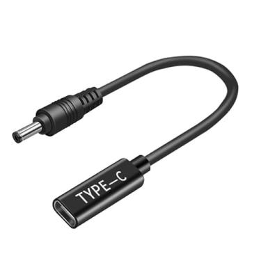 Imagem de Artilits Adaptador USB C macho para fêmea 3,0 x 1,1 mm, adaptador CC de 19 V feito para Acer, Samsung Laptop Series
