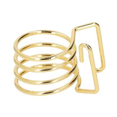 Imagem de Ligatura do Bocal de Sax Alto Sax Com Projeto de Espiral de Ouro