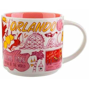 Imagem de Starbucks Caneca de café de cerâmica ORLANDO BEEN THERE SERIES ACROSS THE GLOBE COLLECTION, 35 ml