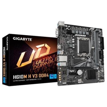 Imagem de Placa Mãe Gigabyte H610M H, Intel 13/12 Geração, Lga1700,