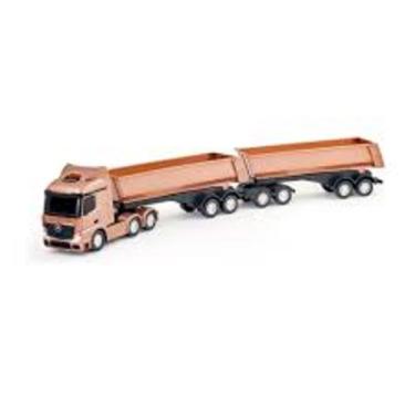 Imagem de Mercedes benz actros Rodotrem Basculante 2653 LS - Usual brinquedos, M