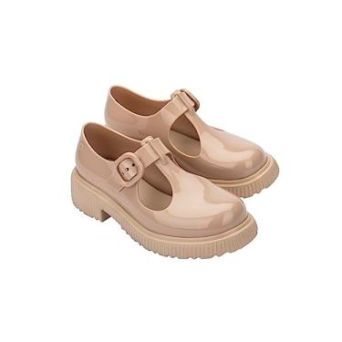 Imagem de mini melissa Jackie Kids Closed for Kids, Glitter bege, 16