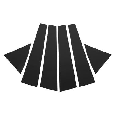 Imagem de 6pcs Pilar Brilhante do Pilar Janela Post Substituição para Forte K3 Cerato 2009-2012, Acessório de Veículo Com Capa de Arranhão