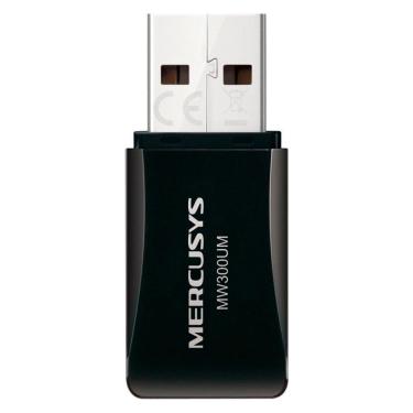 Imagem de Mini Adaptador Usb Wireless N300 Mw300um