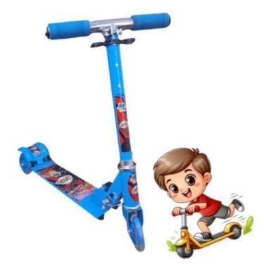 Imagem de Patinete Infantil Com 3 Rodas Com Guidão Regulável - Satyam