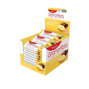 Imagem de Combo Barra de Cereal Granofibra Banana e Chocolate 20g com 24 unidades