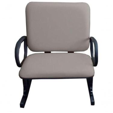 Imagem de Cadeira Para Escritório Para Obesos Até 250kg Cinza - DESIGN OFFICE MÓ