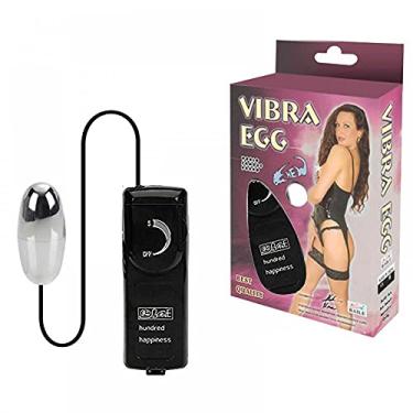Imagem de BAILE VIBRA EGG - Cápsula Vibratória com Vibração Multivelocidade e Controle com Fio Cromado REF:OV003