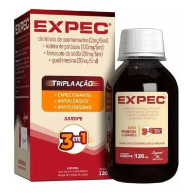 Imagem de Expec xarope expectorante antialérgico e antitussígeno fr c/120ml - LE