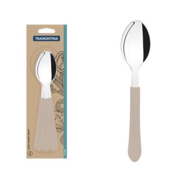 Imagem de Conjunto de Colheres de Mesa Tramontina Leme Cinza 6 peças 23183/630