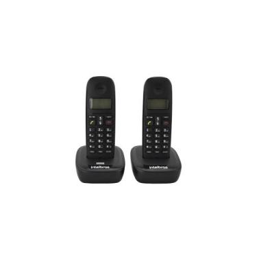Imagem de Telefone Sem Fio Intelbras Ts 2512 Id Preto 4122512 - INTELBRAS - COMU