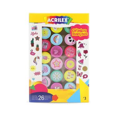 Imagem de Carimbos Divertidos 26 Unidades Acrilex