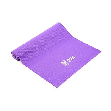 Imagem de Tapete Esteira Colchonete Yoga Pilates em Pvc Odin Fit - Roxo