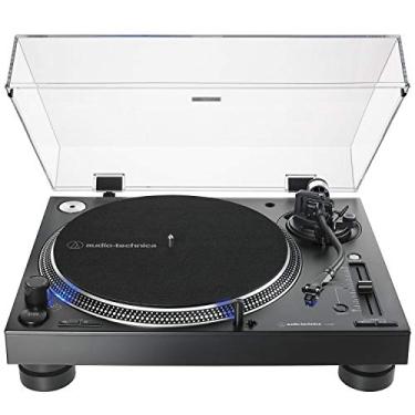 Imagem de Toca-Discos Audio-Technica Audio-Technica Manual DJ Profissional AT-LP140XP-BK Direct-Drive com cartucho AT-XP3, Preto, Bivolt 120/240V