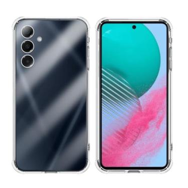 Imagem de Capa Capinha Anti Impacto Compatível Samsung Galaxy M54 Case Antishock Transparente