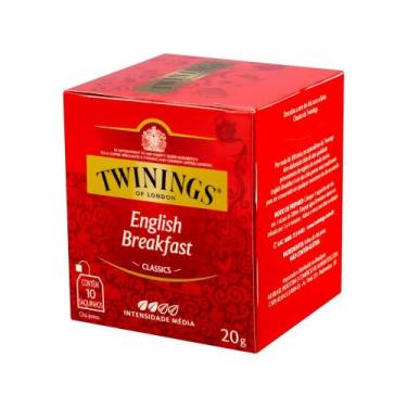 Imagem de Chá English Breakfast Twinings 10 Sachês 20g