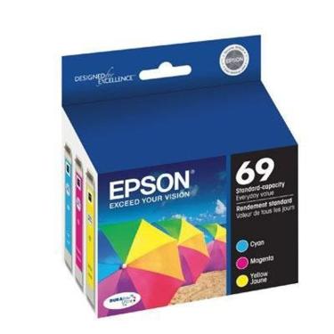 Imagem de Cartuchos de tinta Epson 69 Color Multi Pack 3 cores