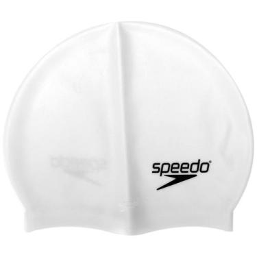 Imagem de Touca Speedo Flat, Branco, Único