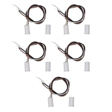 Imagem de Interruptor magnético embutido retardador de chama DC100V 10W Sem sensor de janela da porta ajustável NC para controle de acesso ao de alarme 5 conjuntos