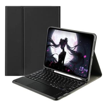 Imagem de Capa Com Teclado Bluetooth Para Tab S7 Fe E S8 Plus