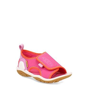 Imagem de KEEN Sandália infantil unissex Knotch River com bico aberto, Chiffon magenta/lilás, 8 Little Kid