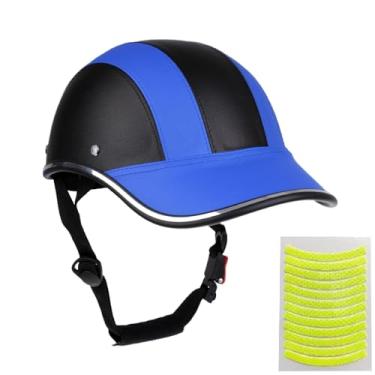 Imagem de Capacete de bicicleta para adultos pequeno/grande capacete de bicicleta de poliuretano para mulheres e homens ajustável seguro 10 cores boné de beisebol para-sol capacetes de ciclismo de bicicleta