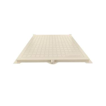 Imagem de Tampão Articulado S Rebaixo Passagem Inspeção Bege 30x30cm - Shopmaste