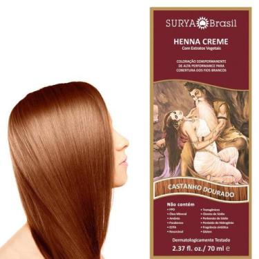 Imagem de Tintura Capilar Surya Henna Creme Cast Dourado - SURYA BRASIL