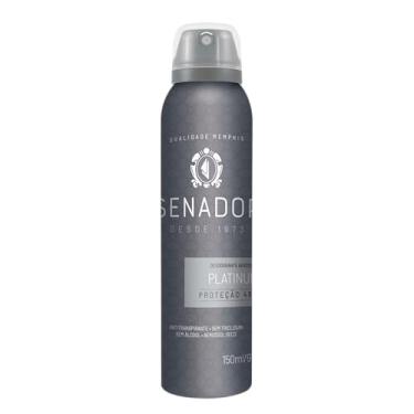 Imagem de Senador Desodorante Aerossol Platinum De 150Ml/ 90G.