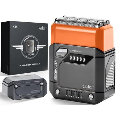 Imagem de Barbeador elétrico ezdor Compact de 3 lâminas USB C recarregável