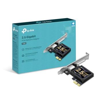 Imagem de TP-Link Placa de rede PCIe de 2,5 GB (TX201) – Adaptador de rede PCIe para 2,5 Gigabit Ethernet, suporta Windows 11/10/8.1/8/7, Win Server 2022/2019/2016, Linux