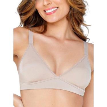 Imagem de Sutiã sem Aro e sem Bojo Dilady 303140, Bege, 42