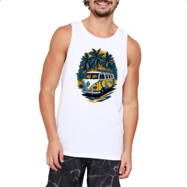Imagem de Camiseta Regata Kombi Amarela Sunset - Alearts, G