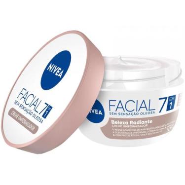 Imagem de Creme Facial Anti-idade Nivea - 7 em 1 Beleza Radiante 100g, 100g