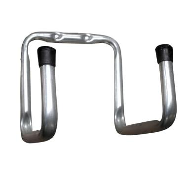 Imagem de Suporte Gancho 30kg P/Parede Pendurar Escada Bike Mangueira Bicicleta Multiuso Aço