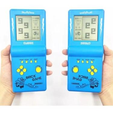 Imagem de Super Mini Game Portátil 9999 In 1 Brick Game Retro Preto - brick-game