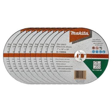 Imagem de Disco de Corte para Concreto 180mm Makita D-19984 - 10 Unidades