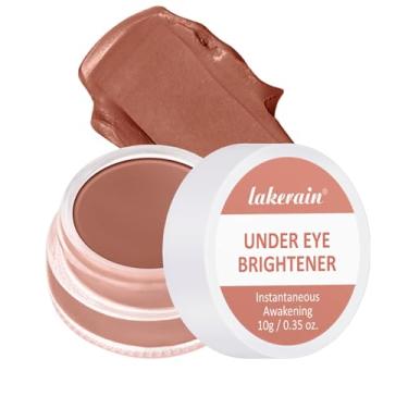 Imagem de Iluminador sob os olhos, corretivo cobertura total para olheiras, creme radiante leve e corretivo sob os olhos (caramelo dourado, 1 peça)