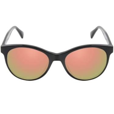 Imagem de Óculos de sol polarizados unissex da moda, masculino e feminino, com proteção UV, estilosos para ciclismo, direção, pesca, dourado pêssego, óculos de sol